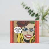 Briefkaart (Staand voorkant)