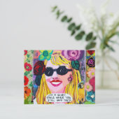 Briefkaart (Staand voorkant)