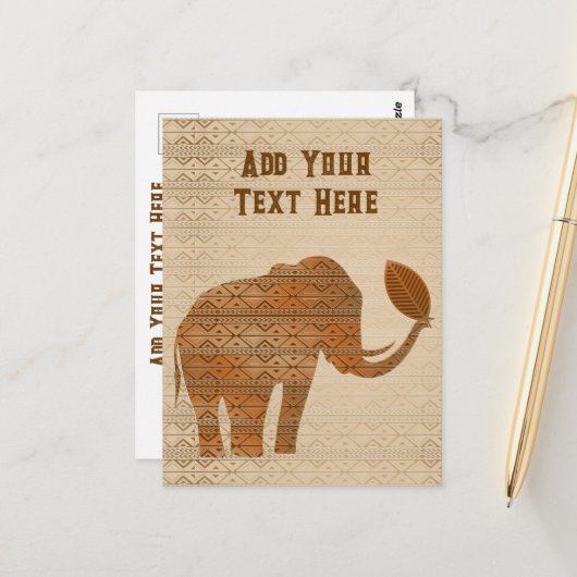 Briefkaart (Voorkant / Achterkant in situ)