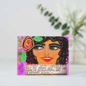 Briefkaart (Staand voorkant)