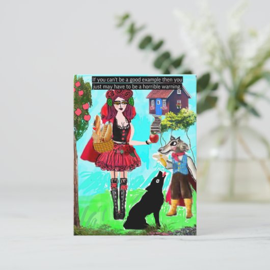 BRIEFKAART (Staand voorkant)