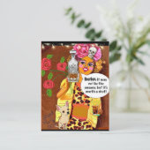 BRIEFKAART (Staand voorkant)