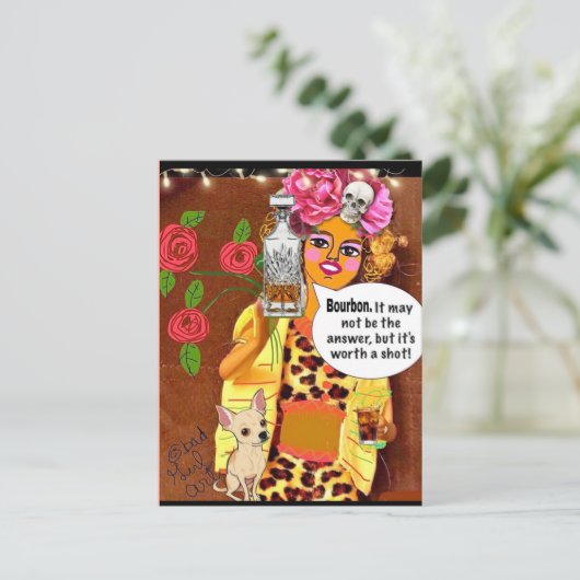 BRIEFKAART (Staand voorkant)