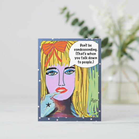 BRIEFKAART (Staand voorkant)