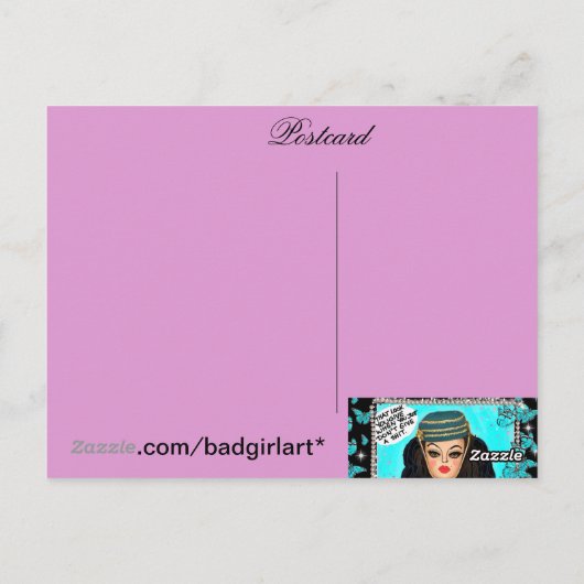 BRIEFKAART (Achterkant)