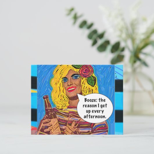 Briefkaart (Staand voorkant)