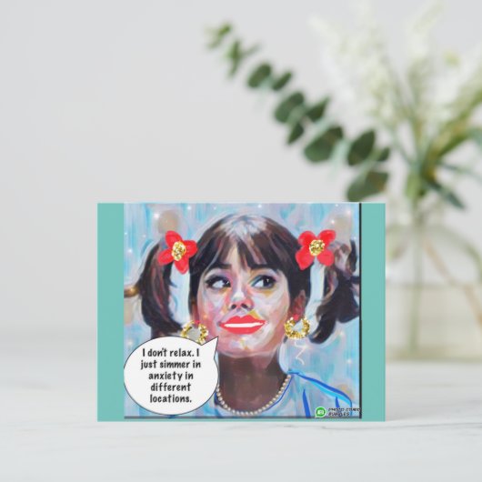 Briefkaart (Staand voorkant)