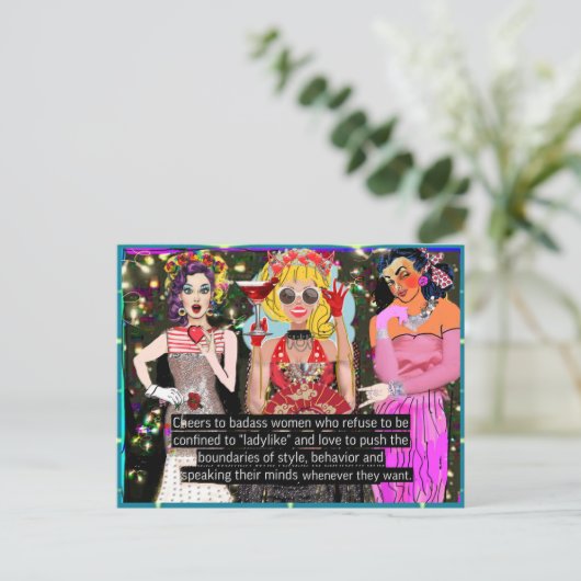 Briefkaart (Staand voorkant)