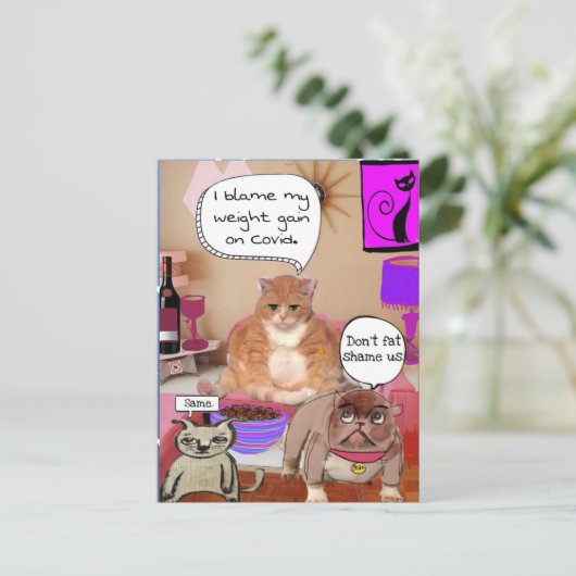 BRIEFKAART (Staand voorkant)