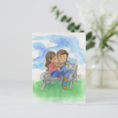 briefkaart (Staand voorkant)