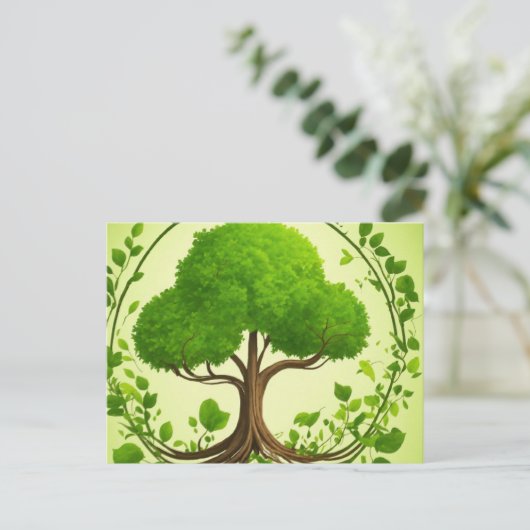 Briefkaart (Staand voorkant)