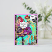 BRIEFKAART (Staand voorkant)