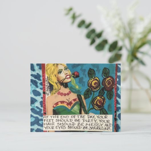 BRIEFKAART (Staand voorkant)