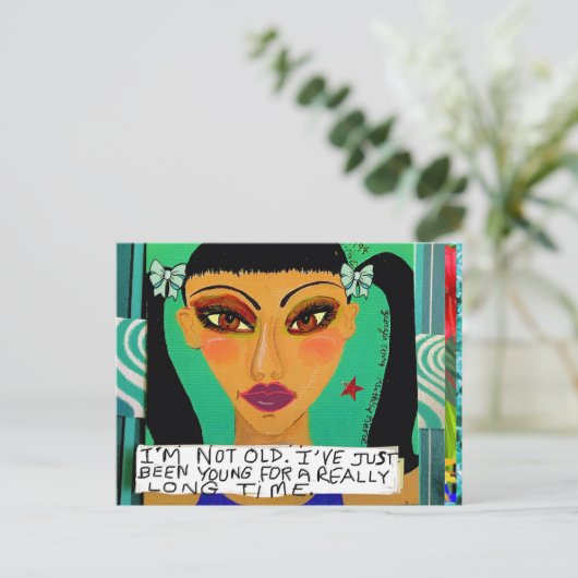 Briefkaart (Staand voorkant)