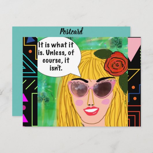 Briefkaart (Voorkant / Achterkant)