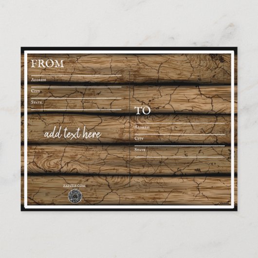 Briefkaart (Achterkant)