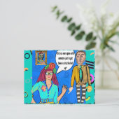 Briefkaart (Staand voorkant)