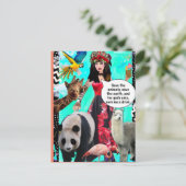 BRIEFKAART (Staand voorkant)