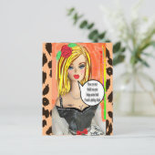 BRIEFKAART (Staand voorkant)