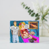 Briefkaart (Staand voorkant)