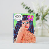 BRIEFKAART (Staand voorkant)