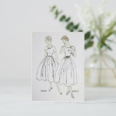  briefkaart 1953 (Staand voorkant)