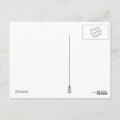 Briefkaart 2 van de Space Shuttle (Achterkant)