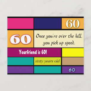 briefkaart 60-jarig bestaan