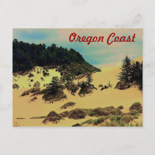 Briefkaart aan de oregonkust (Dunes)