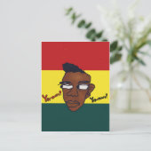 briefkaart aan de rand (Staand voorkant)