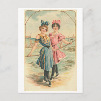 Briefkaart aan de zeezijde