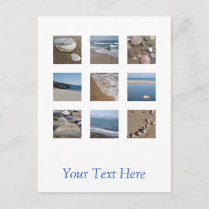 Briefkaart aan de zeezijde