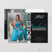 Briefkaart Aangepaste bestellingsgraad (Voorkant / Achterkant)