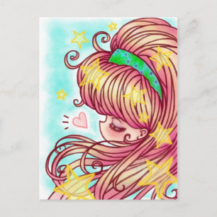 Briefkaart aardbeien