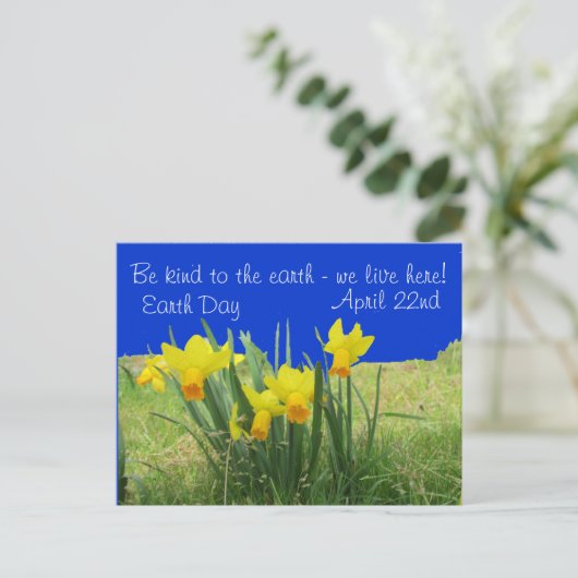 Briefkaart - Aardoliedagdrogers (Staand voorkant)