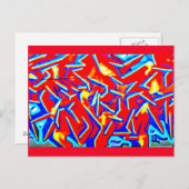 Briefkaart-Abstracte/Misc-Graffiti Galerij 103 Briefkaart (Voorkant / Achterkant)