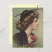 Briefkaart Afstuderen ~Design for Invitation (Voorkant / Achterkant)