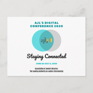 Briefkaart AJL Digital Conference 2020