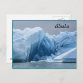 Briefkaart Alaskan Iceberg (Voorkant / Achterkant)