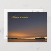 Briefkaart - Alberta, Canada (Voorkant / Achterkant)