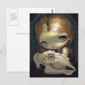 briefkaart "Alchemical Angel I" (Voorkant / Achterkant)
