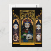 briefkaart "Alchemical Queen" (Voorkant / Achterkant)