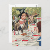  Briefkaart Alice en Wonderland (Voorkant / Achterkant)