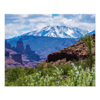 Briefkaart Alley Foto Afdruk