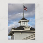 briefkaart "Amerikaanse vlag" (Voorkant)