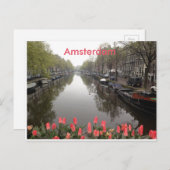 Briefkaart Amsterdam (Voorkant / Achterkant)