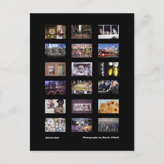 Briefkaart Amsterdam (Voorkant)