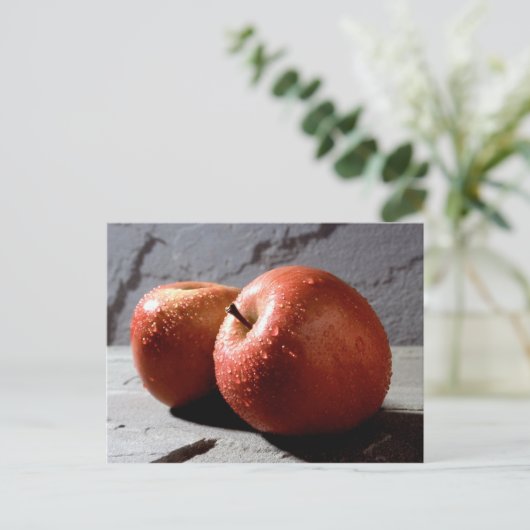 briefkaart appels (Staand voorkant)