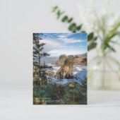 Briefkaart: Arch Rock Zee Stacks 4 Briefkaart (Staand voorkant)