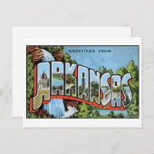  Briefkaart Arkansas (Voorkant / Achterkant)